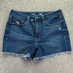 Old Navy Women's Dark Blue Jean Shorts